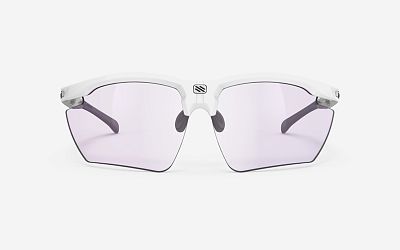 Превью  Велоочки RUDY PROJECT Magnus White Gloss, Линзы: ImpactX 2Laser Purple (SP757569-0000)